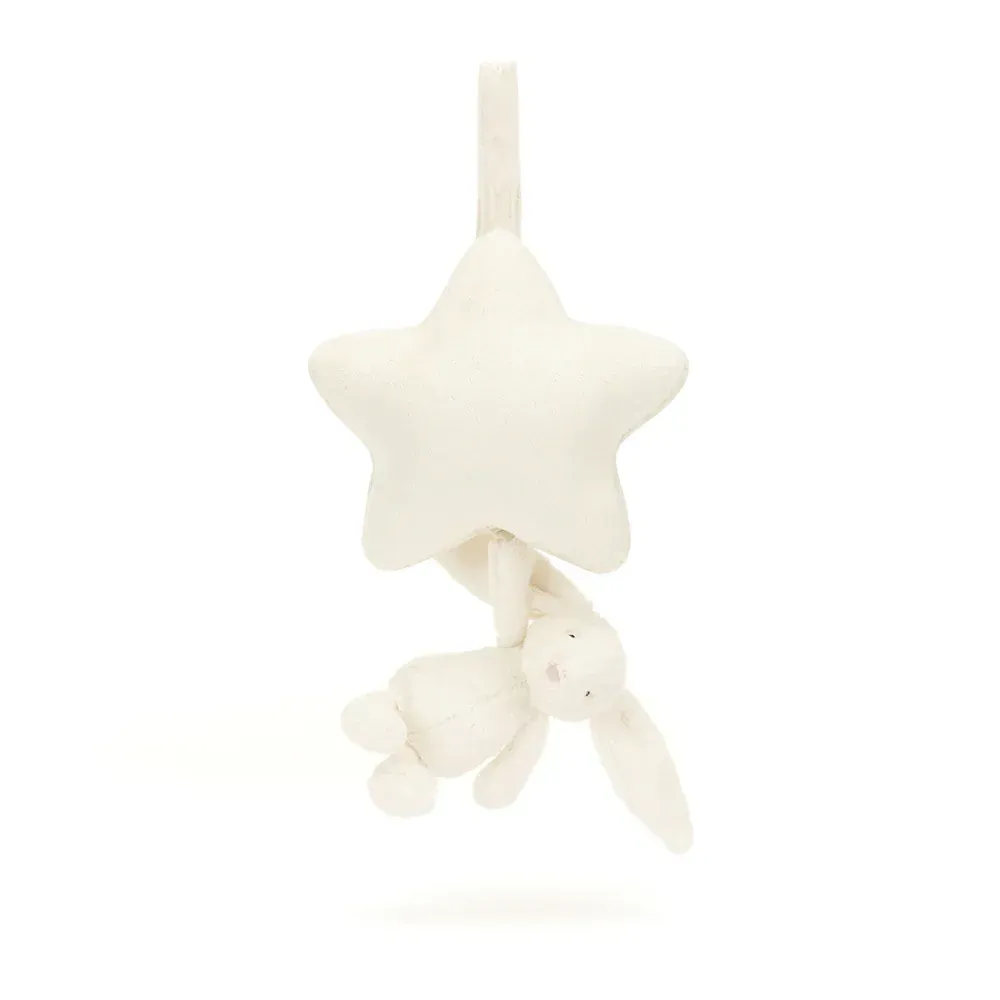 Spieluhr Hase Bashful Bunny Cream Musical Pull - Jellycat Baby