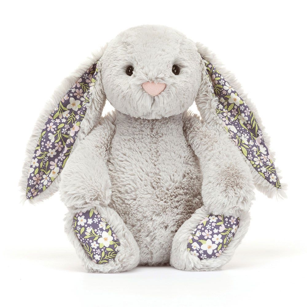 Hase Silver Bloom Bunny - Jellycat Blossom Bashful Bunnies Hase Silver Bloom Bunny - Jellycat Blossom Bashful Bunnies