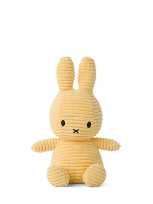 Hase Miffy ECO Cord Buttercreme - Bon Ton Toys Kuscheltier Hase Miffy ECO Cord Pastellgelb, 23 cm gross, nachhaltig