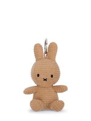 Hase Schlüsselanhänger Miffy ECO Cord Beige - Bon Ton Toys Kuscheltier Hase Schlüsselanhänger Miffy ECO Cord Beige, 10 cm gross, nachhaltig