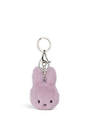 Hase Schlüsselanhänger Miffy ECO Flauschig Flieder - Bon Ton Toys Kuscheltier Hase Schlüsselanhänger Miffy ECO Flauschig Flieder, 10 cm gross, nachhaltig