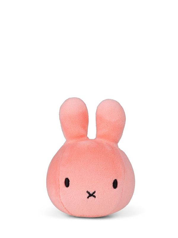 Soft Toy Bunny Miffy Squish Ball Pink, 9 cm tall, sustainable