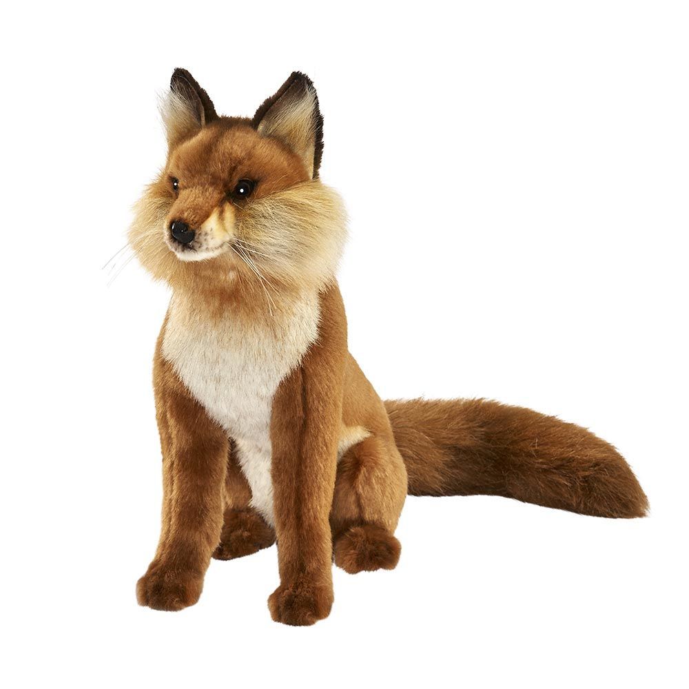 Fuchs Sitzend - Hansa Creation Fuchs 30 cm sitzend – realistisches Plüschtier mit liebevoller Gestaltung und Waldcharme