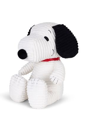 Peanuts Hund Snoopy Cord - Bon Ton Toys Bon Ton Toys Peanuts Hund Snoopy Cord 40 cm grober Stoffhund aus weichem braun weissem Cordgewebe im Breitcord Look