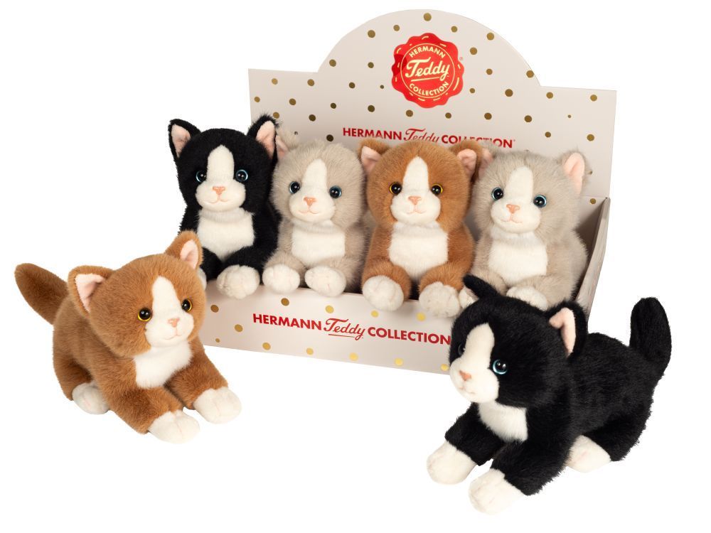 Katze Farbe wählbar - Hermann Teddy