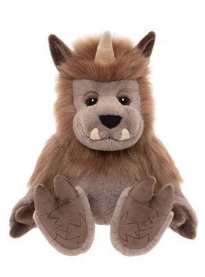 CHARLIE BEARS Oger Quarry Charlie Bears Bearhouse Plüschtier Oger Quarry hellbraun 29 cm von vorne