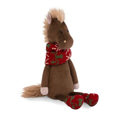 Orange Toys Plüschtier Scandi the Horse Pferd 20 cm braun seitlich sitzend