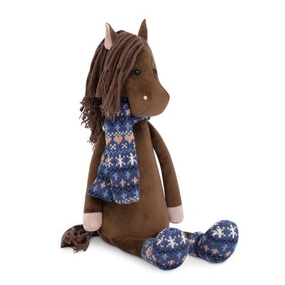 Pferd Johann the Horse - Orange Toys Orange Toys Symbol 2026 Plüschtier Pferd Johann the Horse 25 cm braun seitlich sitzend