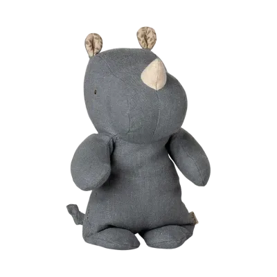 Nashorn Klein Staubblau - Maileg Nashorn Klein Staubblau - Maileg