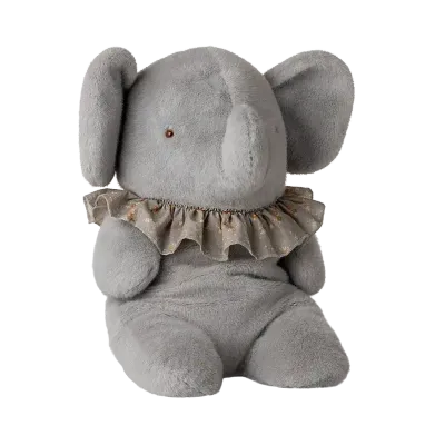 Elefant Blau/Grau - Maileg Maileg Plüschtier Elefant