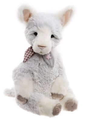Charlie Bears Schaf Ramsey 46 cm wollweiß Plüsch CB252592 Kollektion 2025