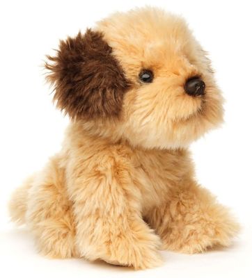 Hund Shih Tzu - Uni-Toys Shih Tzu Doodle Plüschtier gelockter Stoffhund mit flauschigem Fell treuen Knopfaugen und süßer Nase