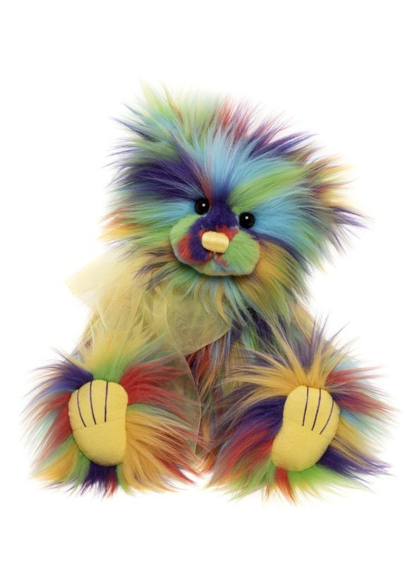 CHARLIE BEARS Bär Borealis Charlie Bears Borealis bunter Bär blau lila grün meliert Plush Collection 2026