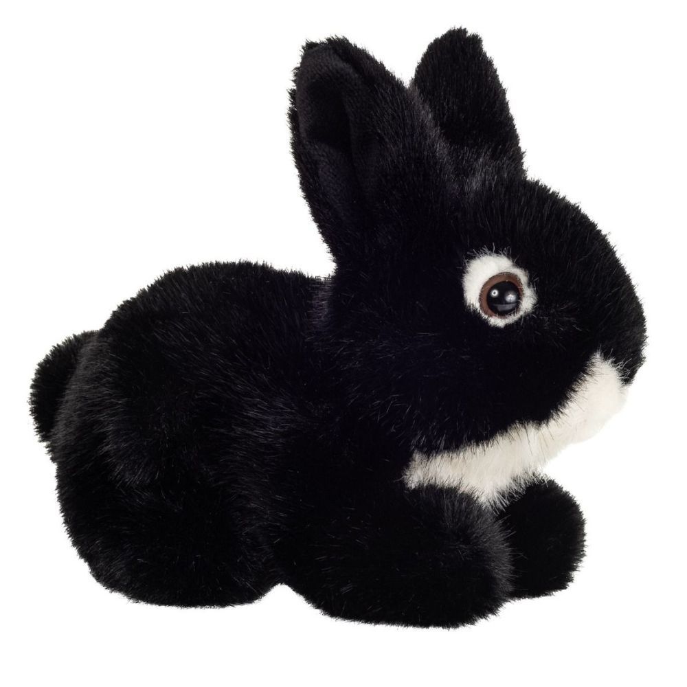 Hase sitzend schwarz - Hermann Teddy Hase sitzend schwarz - Hermann Teddy
