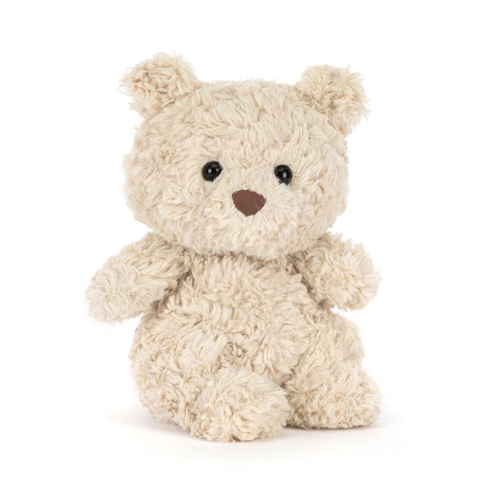Jellycat Bartholomew Bear Junior Bär beige klein 16 cm von vorne