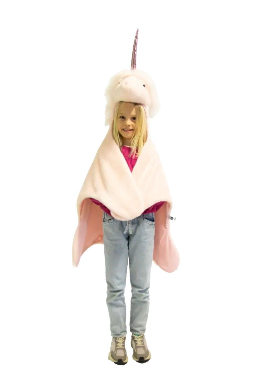 Wild & Soft Tierumhang Einhorn Kostüm Verkleidung Kinder Plüsch weich