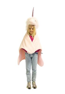 Wild & Soft Tierumhang Einhorn Kostüm Verkleidung Kinder Plüsch weich