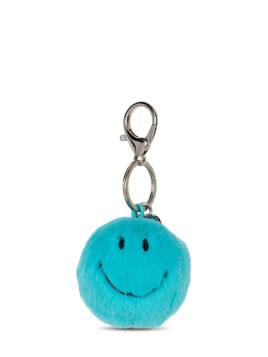 Smiley Schlüsselanhänger ECO Fuzzy Blau - Bon Ton Toys