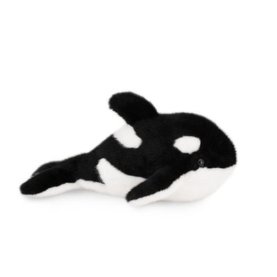 Wal Schwertwal Orange Toys Schwertwal Plüschtier Orca 38 cm lang schwarz weiß kuschelweich Wal Meerestier