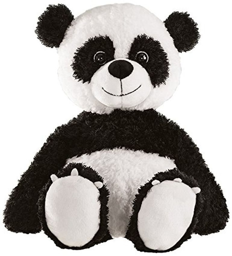 Rudolf Schaffer Collection Panda Bär Auweia Plüschtier 38 cm groß schwarz weißer Kuschelpanda treue Augen