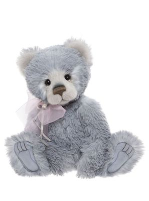 CHARLIE BEARS Bär Sophie-Louise Charlie Bears Sophie-Louise Teddybär weiches Plüschfell handgestickte Nase treue Glasaugen skulpturierte Pfoten Schleife