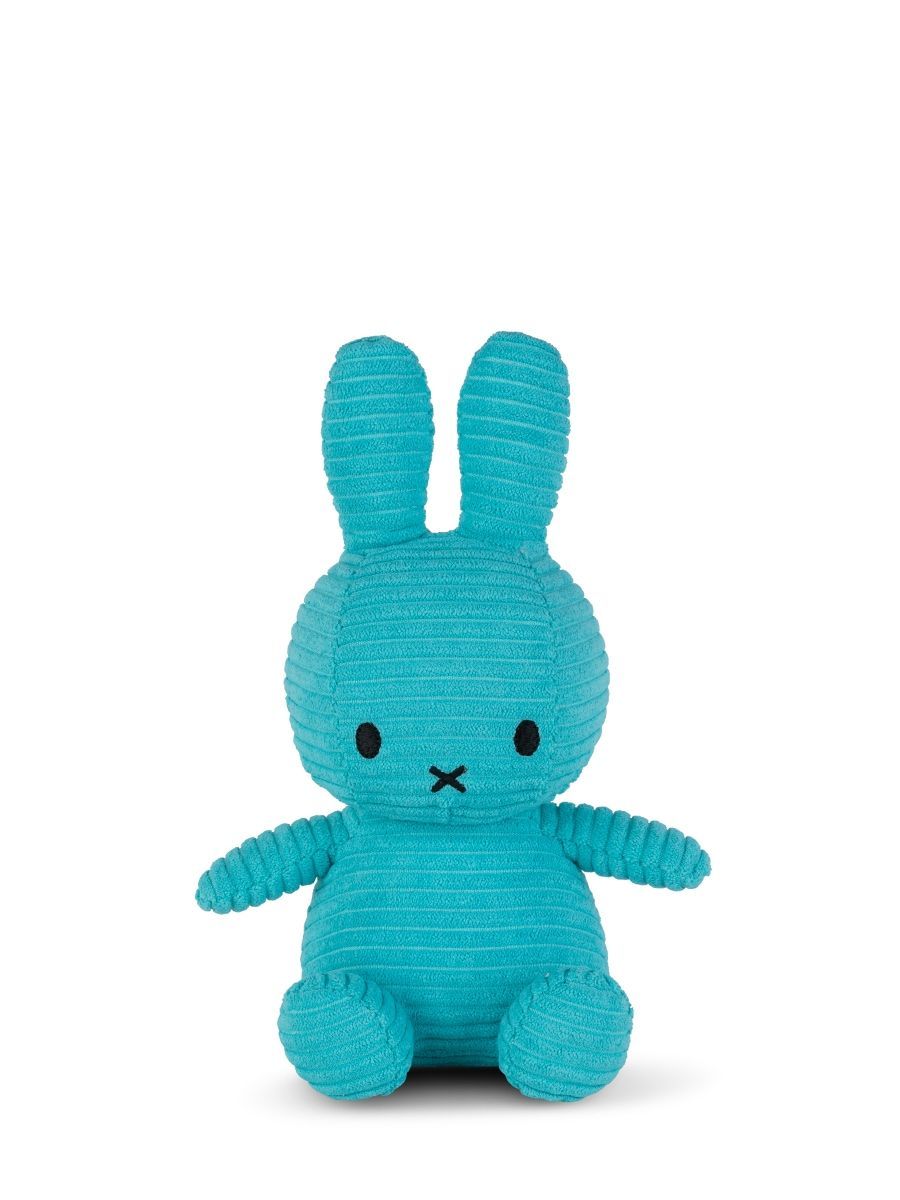 Hase Miffy ECO Cord Türkis - Bon Ton Toys
