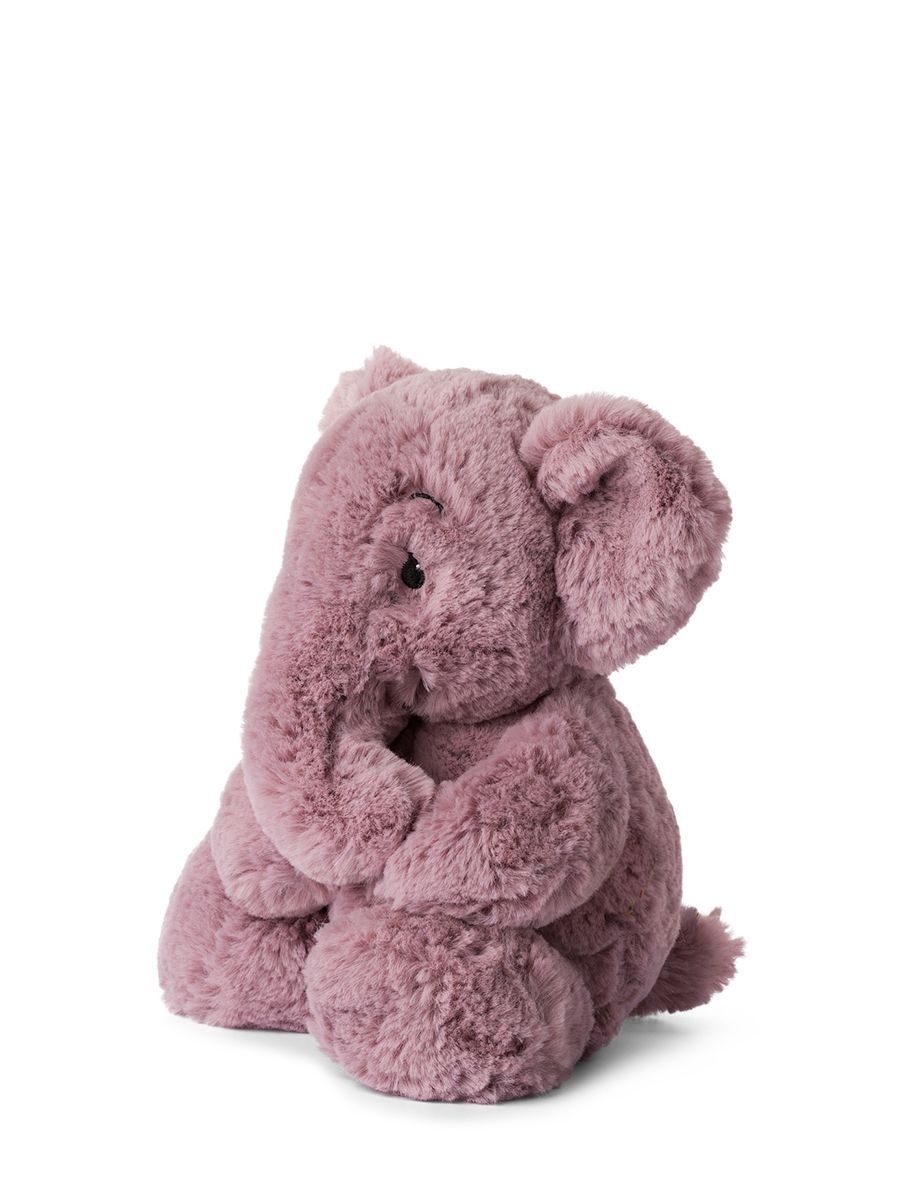 WWF Ebu the pink elephant rosa Elefant Plüschtier weiches Stofftier pastellrosa Fell große Ohren runder Rüssel 