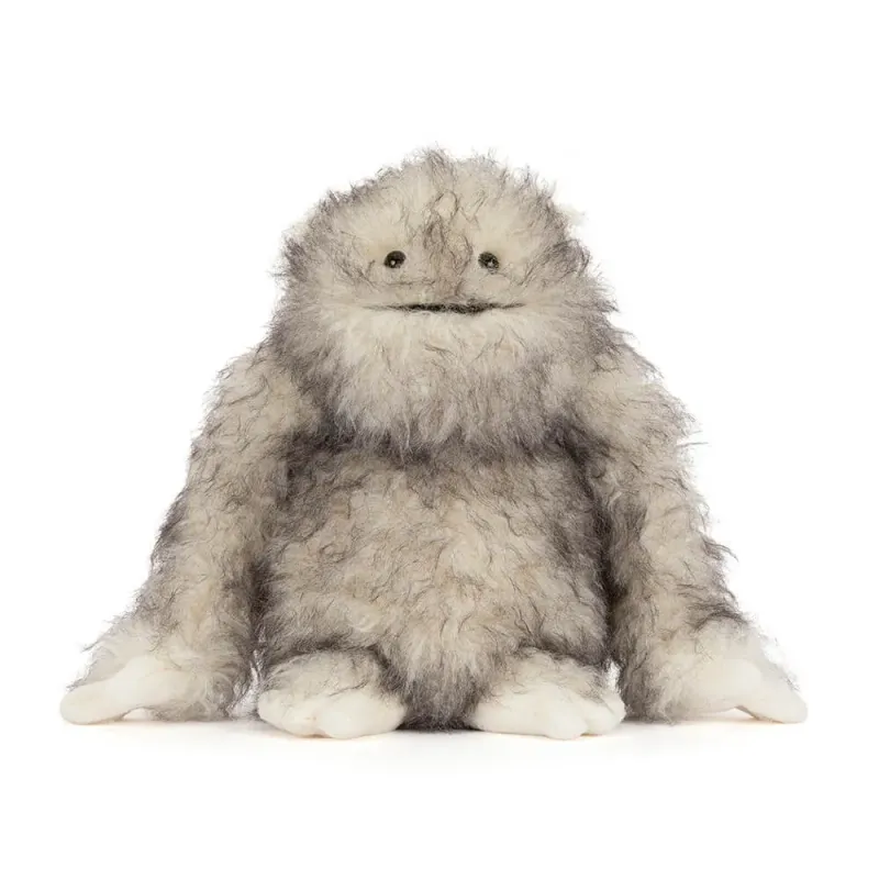 Bretti Yeti - Jellycat Jellycat Bretti Yeti Plüschtier cremeweißes langes wuscheliges Fell große weiche Pfoten drolliger Gesichtsausdruck