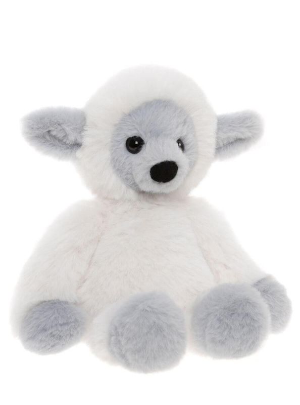 CHARLIE BEARS Schaf Lottie - BEAR & ME Charlie Bears Schaf Lottie Bear and Me Kuscheltier cremefarbener wolliger Plüsch ungegliedert babysicher ab Geburt