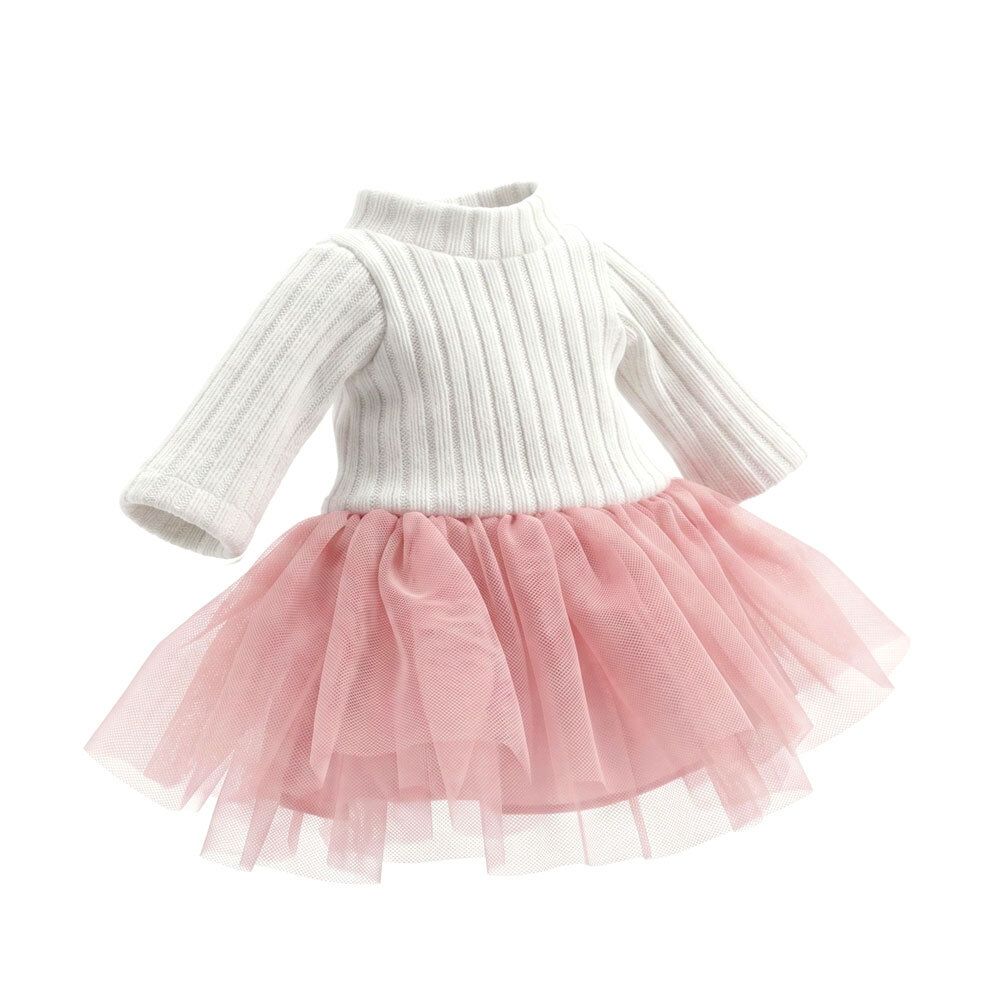 Lucky Kitty Katzenpuppe Wechselkleidung Puppenkleid und Hose Puppen-Zubehör zum Umziehen Stoffkleidung für Katzenpuppe