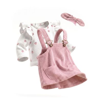 Kleidung: Spring Melody - Lucky Kitty Lucky Kitty Katzenpuppe Wechselkleidung Puppenkleid und Hose Puppen-Zubehör zum Umziehen Stoffkleidung für Katzenpuppe