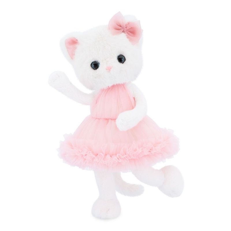 Lucky Sophie: Cotton Candy - Lucky Kitty Lucky Doggy bekleidete Katzenpuppe im Geschenkkarton umgewandelt in Kleiderstange mit Kleiderbügeln Stofftier Puppenset