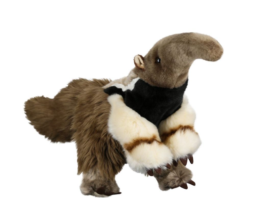 Ameisenbär - Full-Bodied The Puppet Company Full-Bodied Ameisenbär Handpuppe detailgetreue Ganzkörper Plüsch Handpuppe mit langer Schnauze