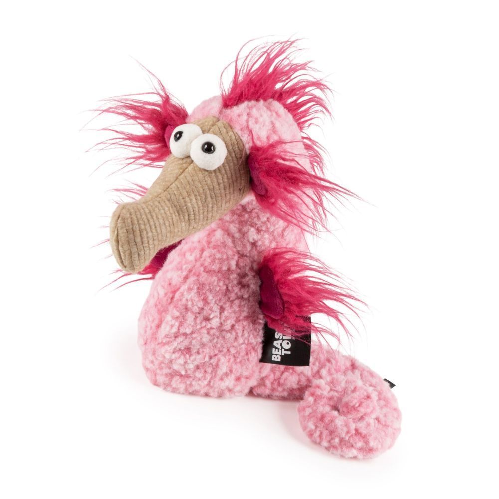Seepferdchen Salty Sue - BeastsTown sigikid BEASTS Salty Sue blau türkises Plüsch Seepferdchen mit eingerolltem Schwanz und feinen Stoffflossen