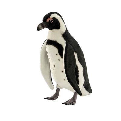 Brillenpinguin - Hansa Creation Hansa Creation Brillenpinguin stehend 50 cm hoch aus schwarz weißem Plüsch mit charakteristischer rosa Gesichtszeichnung
