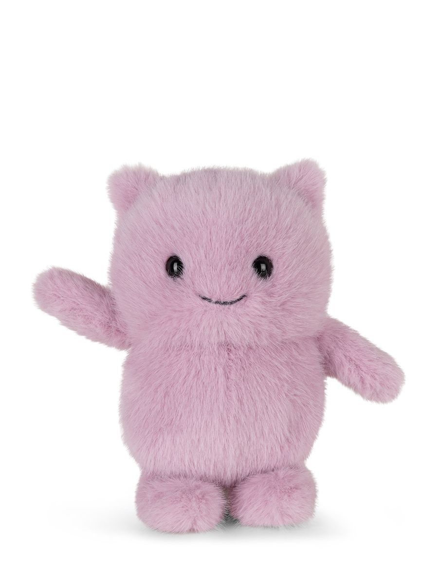 Monster Glimpy - Bon Ton Toys Süßes fliederfarbenes Plüsch Monster Glimpy aus wuschligem langflorigem Plüsch mit drolligen Augen und kugelrundem Körper