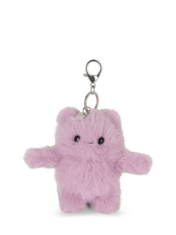 Monster Glimpy Schlüsselanhänger - Bon Ton Toys Monster Glimpy Schlüsselanhänger aus wuschligem fliederfarbenem Plüsch mit süßem Gesichtsausdruck