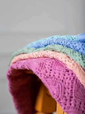 Knitted Shawl cotton