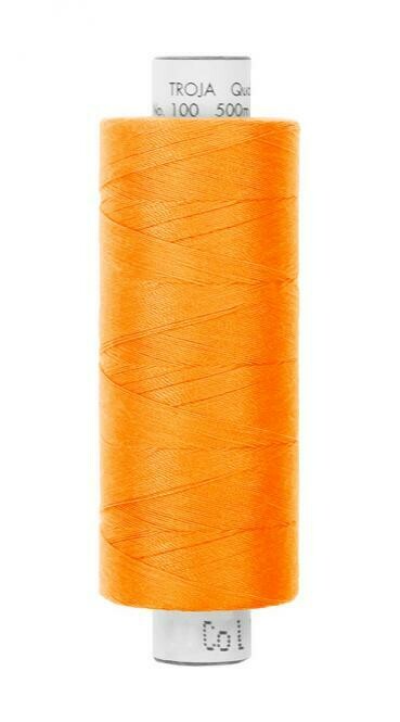 Troja Nähgarn 500 m Fb. 0122 / Orange Troja Nähgarn 500 m Fb. 0122 / Orange