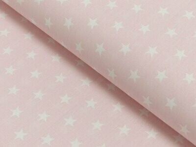 Baumwolle Sterne rosa