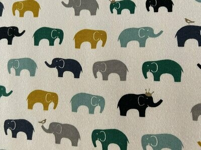 Bio Jersey Birchfabrics Tonoshi Knit Elefanten