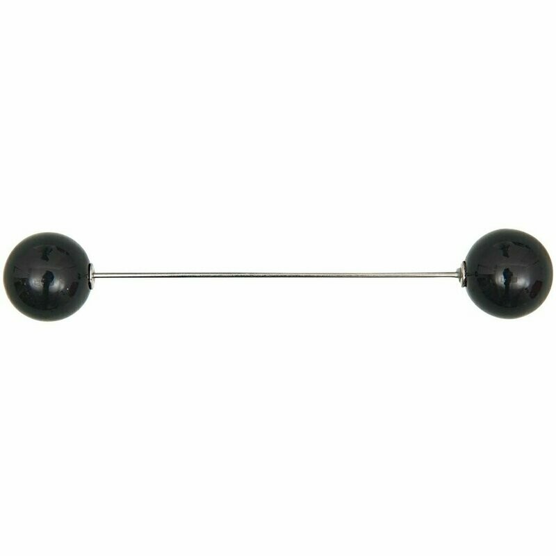 Pin, Ansteckbrosche Schwarz