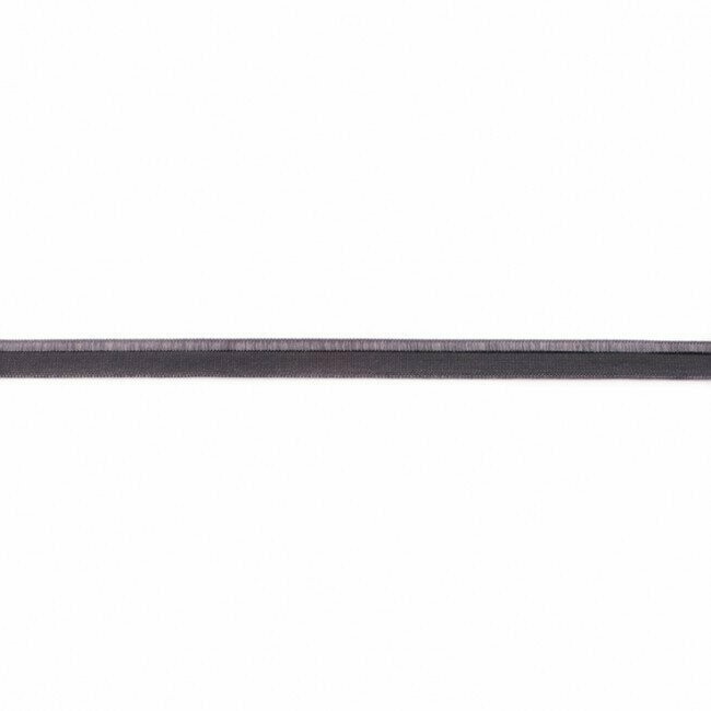 Elastisches Paspelband Dunkelgrau