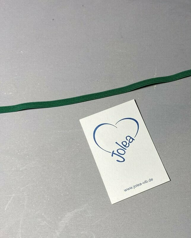 Gummi Grün  6,5 mm