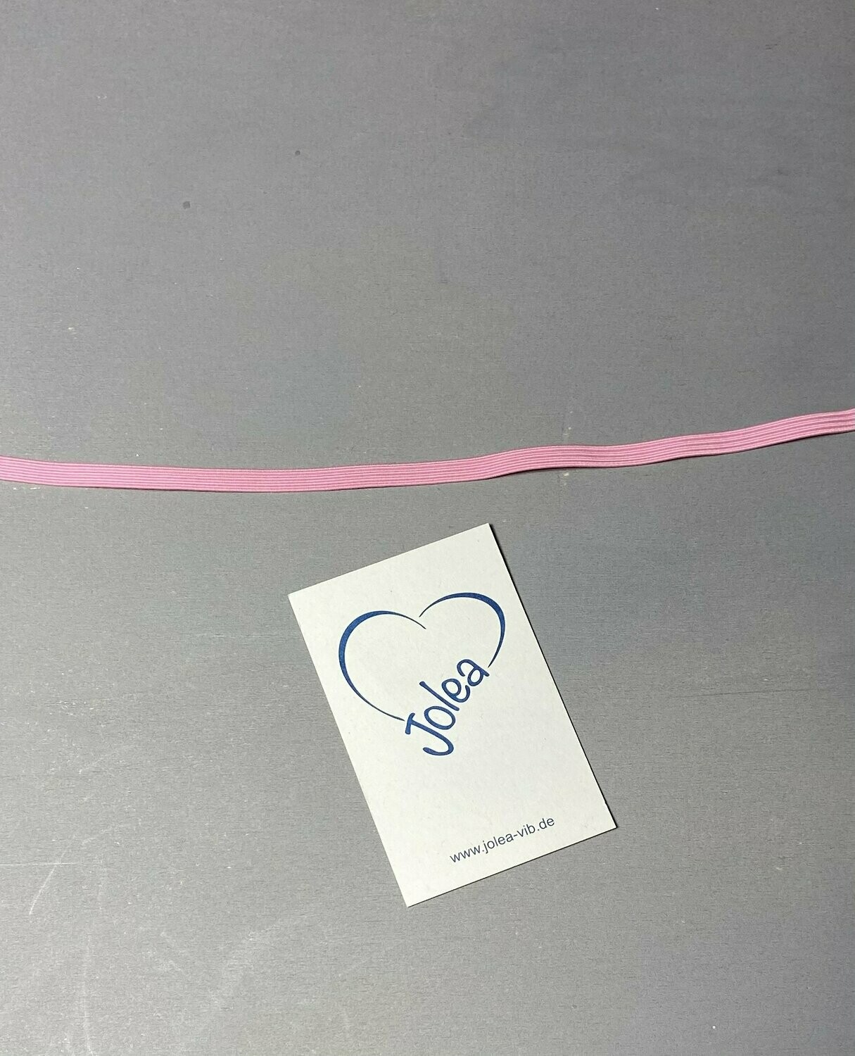 Gummi Rosa  6,5 mm