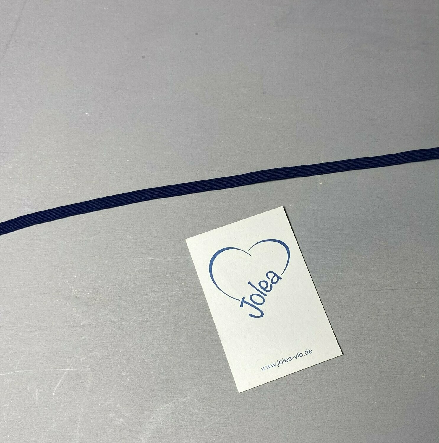 Gummi Blau  6,5 mm