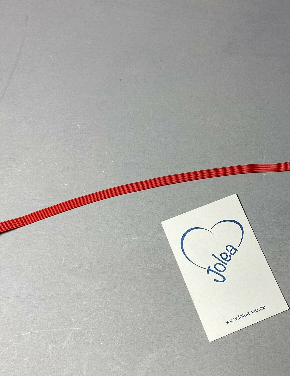 Gummi Rot 6,5  mm