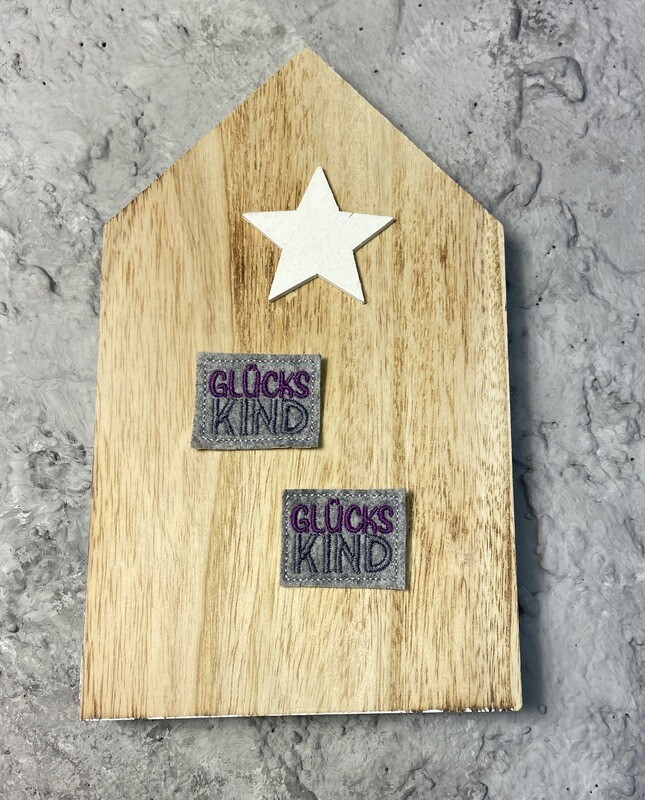 Labels GLÜCKSKIND lila