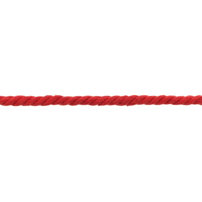 Kordel gedreht Rot 8 mm