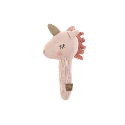 Rassel mit Knisterpapier - Knitted Toy, More Magic Horse